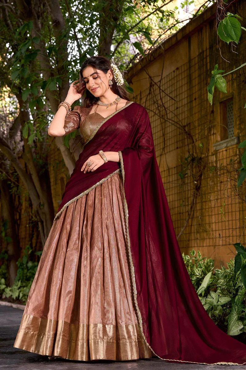 Telugu Half-Saree - Image 2