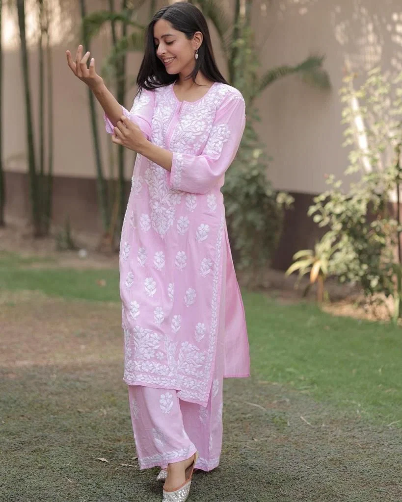 10 Types of Chikankari Kurtis Every Woman Should Have in Her Wardrobe