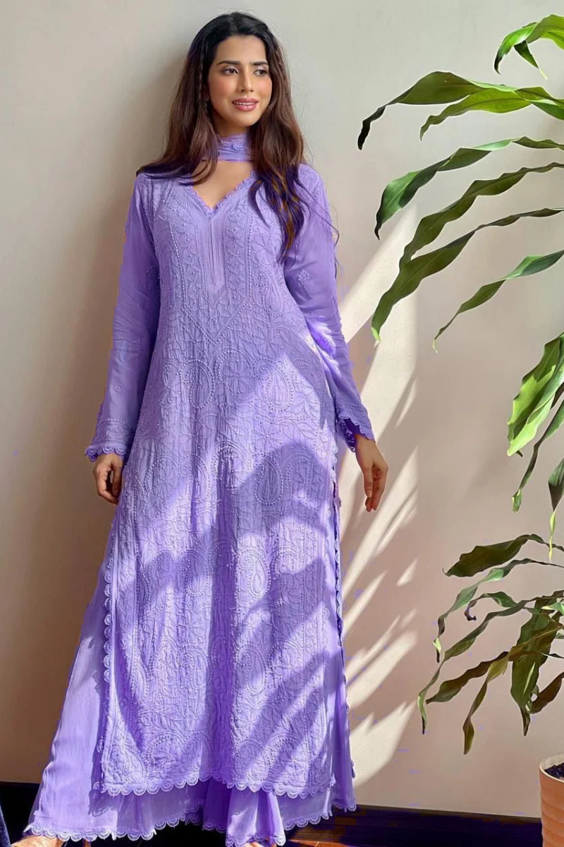 Chikankari Kurta Set